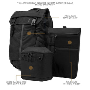 Protective Mini Camera Case, Portable Camera Bag High Load Bearing For  Travel Black,Brown